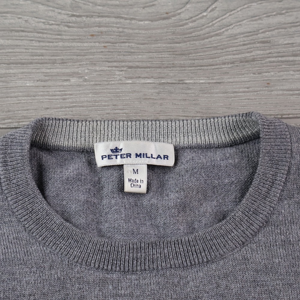 Peter Millar Augusta National Members Only Logo Wool Sweater Men's Medium - Picture 3 of 10